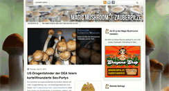 Desktop Screenshot of magicmushroomsbestellen.com