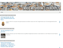 Tablet Screenshot of magicmushroomsbestellen.com
